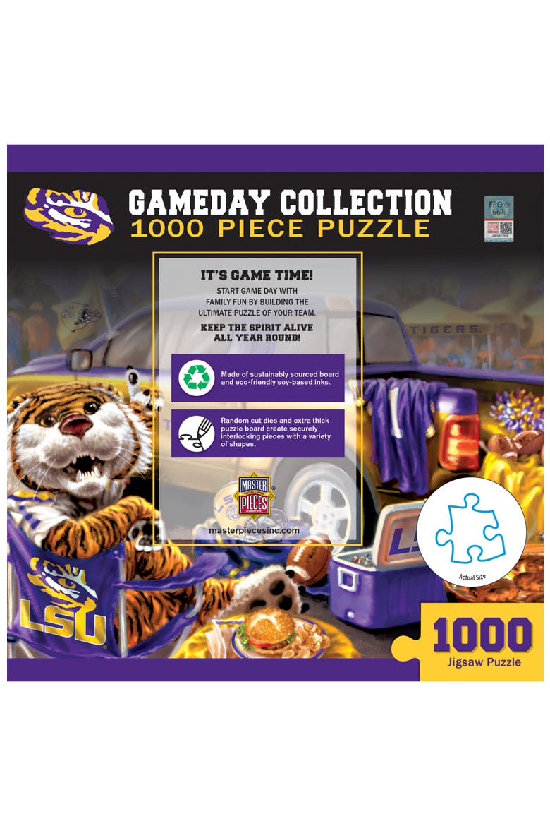 LSU Tigers Gameday 1000 Piece Puzzle, Alternate, color, Multicolor