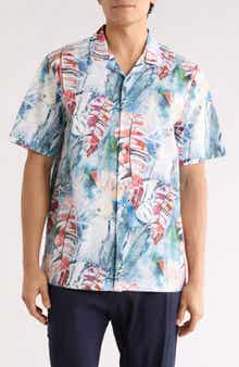 Bugatchi Jackson Comfort Stretch Short Sleeve Shirt
