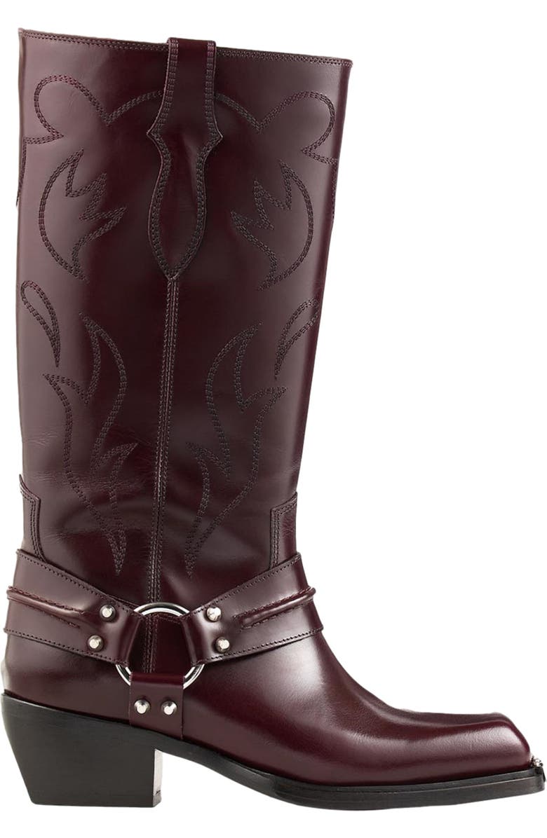 SANDRO Tall boots with square toes, Main, color,