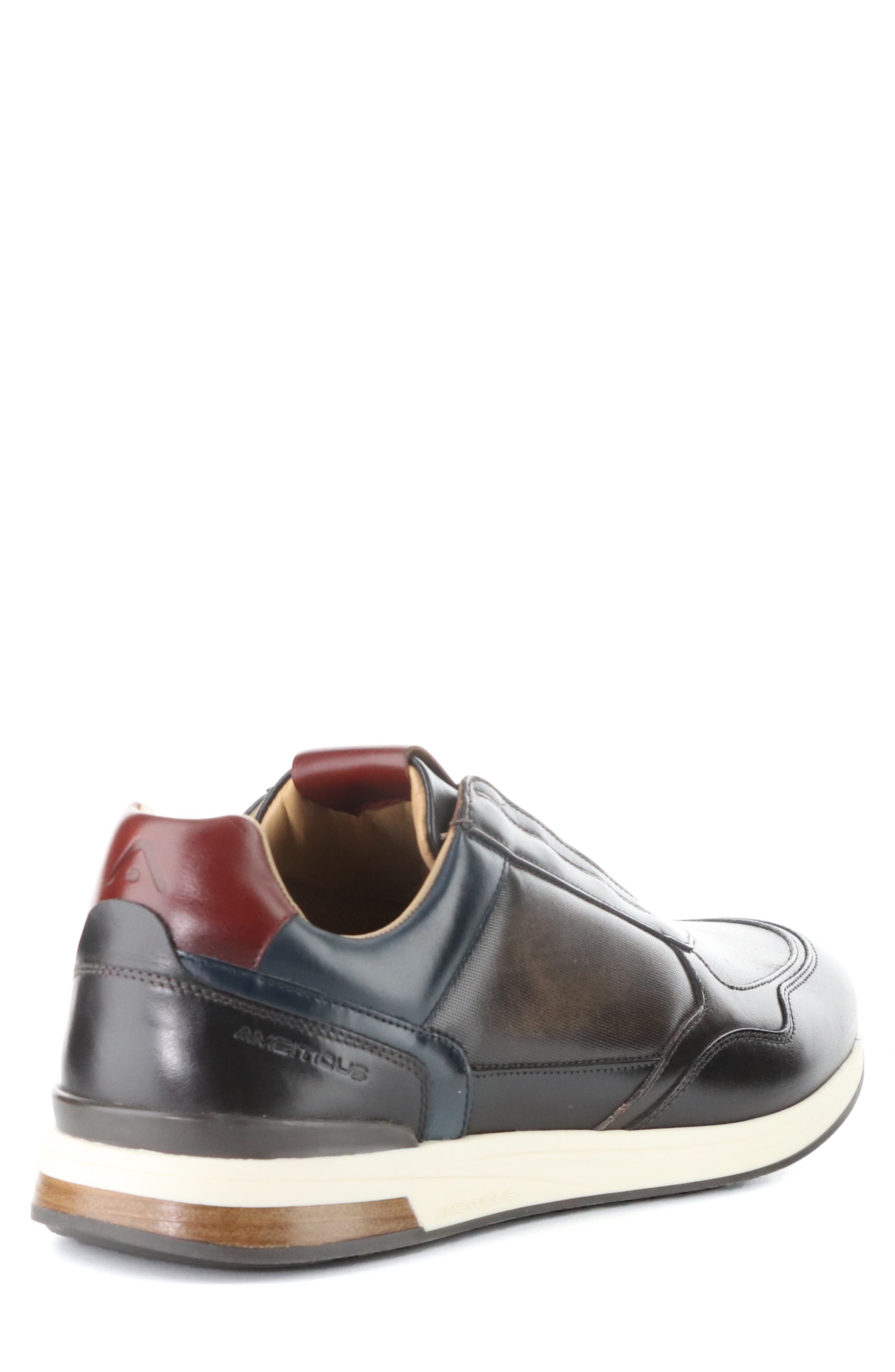 Ambitious Leather Low Top Sneaker, Alternate, color, 