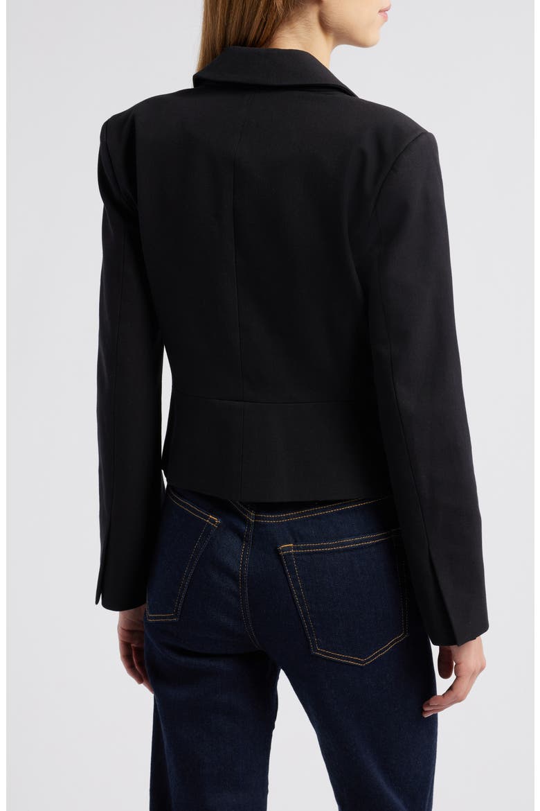 Shrunken Blazer, Alternate, color, BLACK