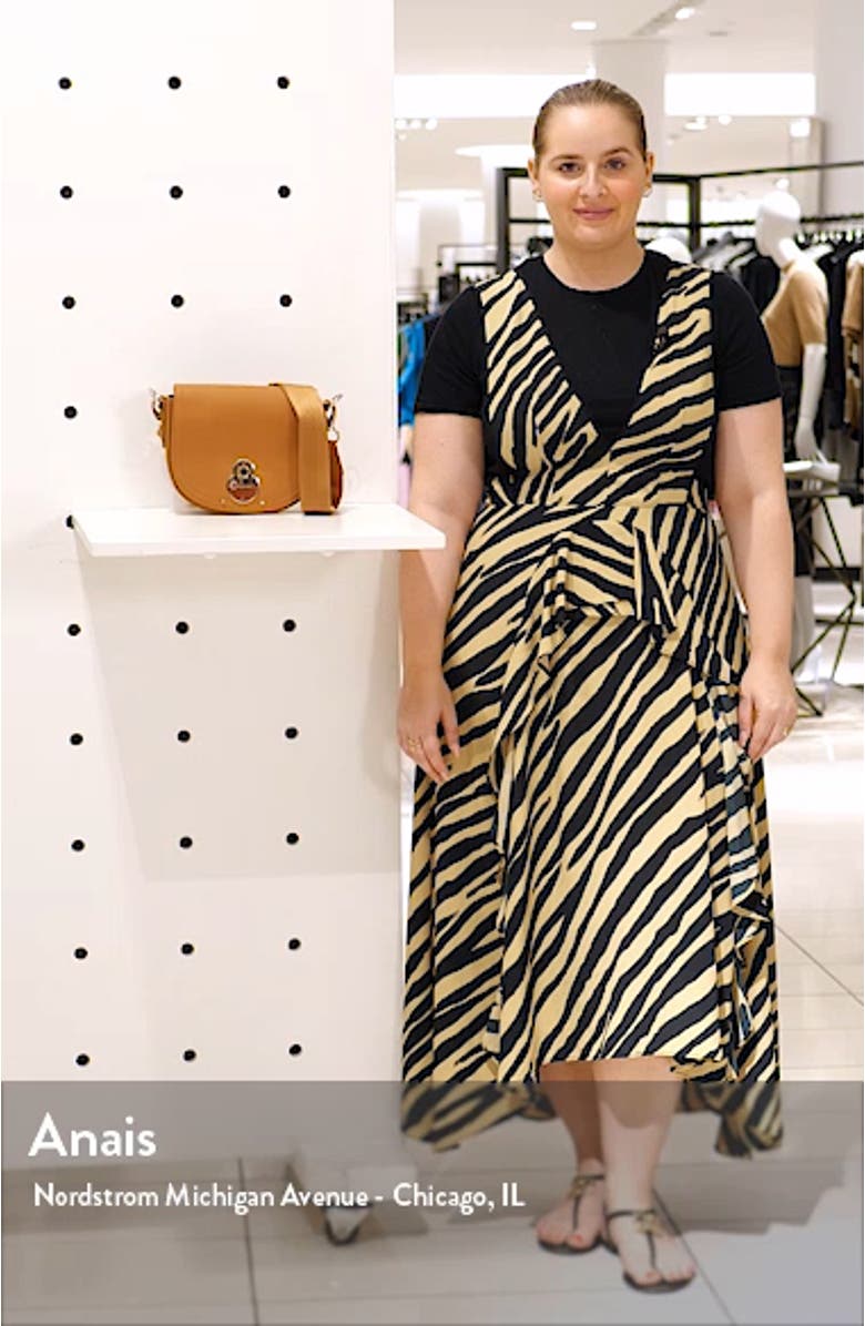 Small Cavalcade Leather Crossbody Bag, sales video thumbnail