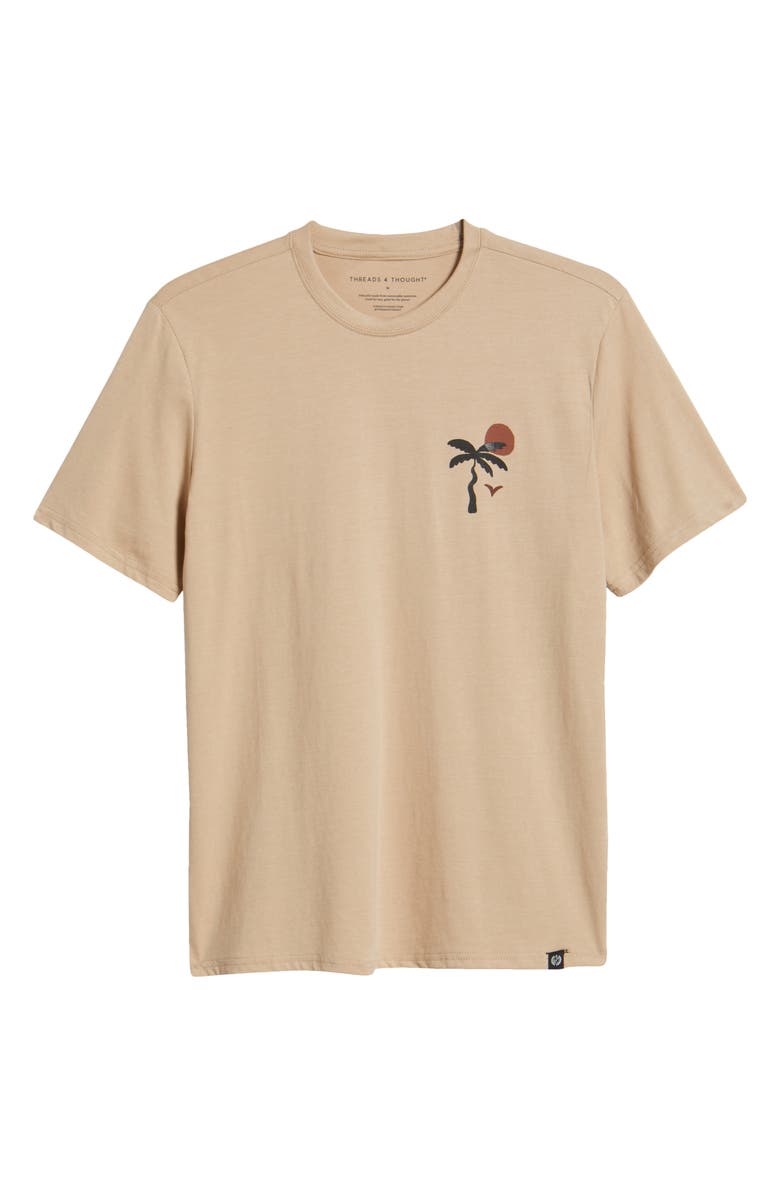 Threads 4 Thought Sway Days Soft Wash Cotton Blend Graphic T-Shirt, Alternate, color, Chai