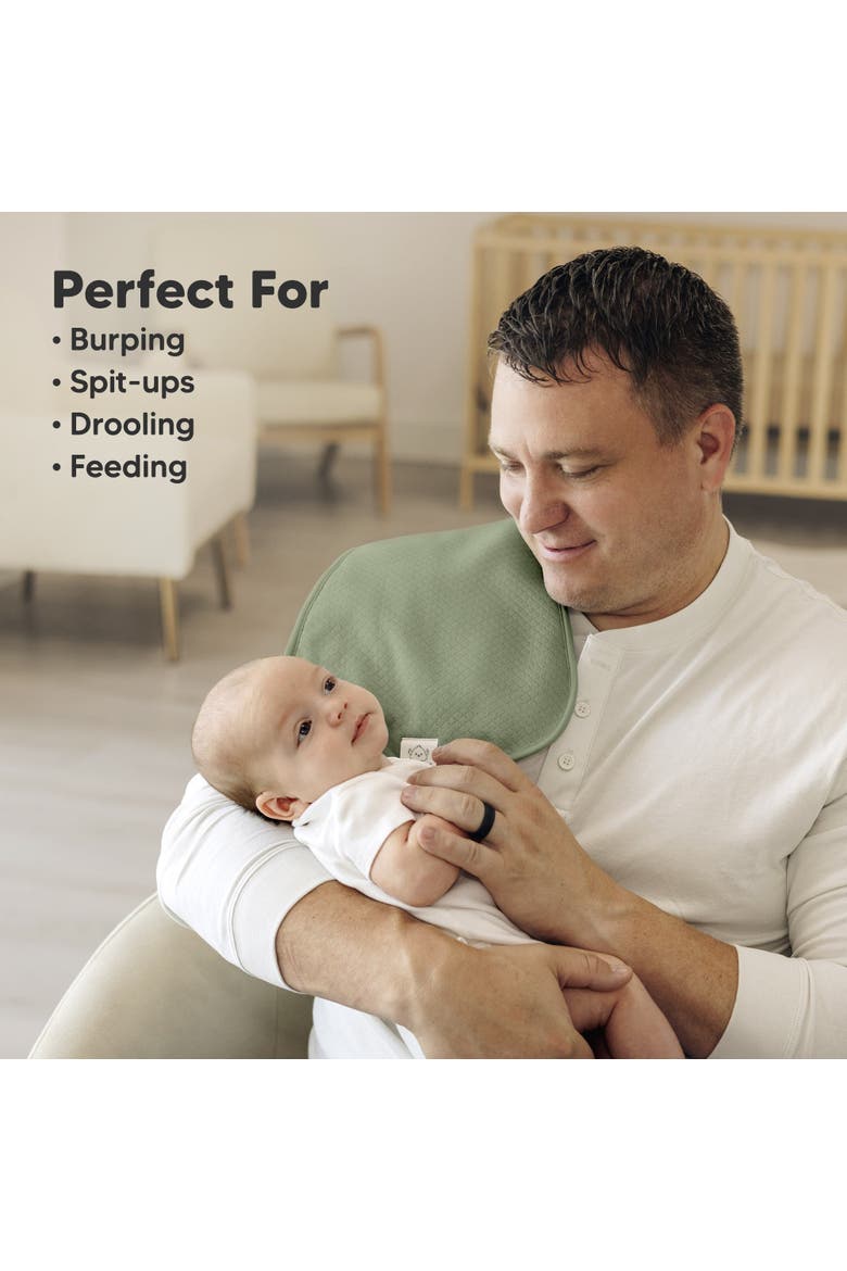 5-Pack Quin Burp Cloths, Alternate, color, Phase