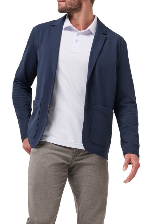 Stretchknit Cotton Blend Blazer