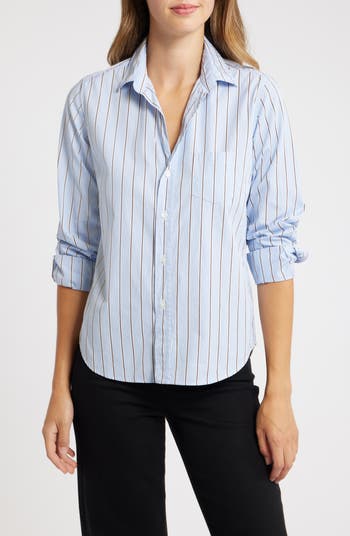【日本未発売】 Frank & Nordstrom | Shirt Button-Up Tailored Stripe Barry Eileen トップス