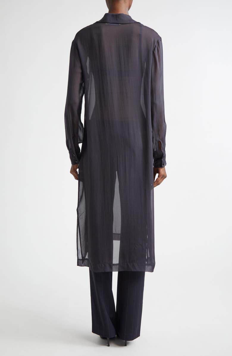 Paloma Wool Sabre Silk Tunic Top, Alternate, color, Grey