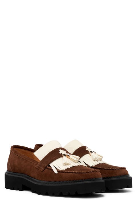Journey Leather Tassel Loafer