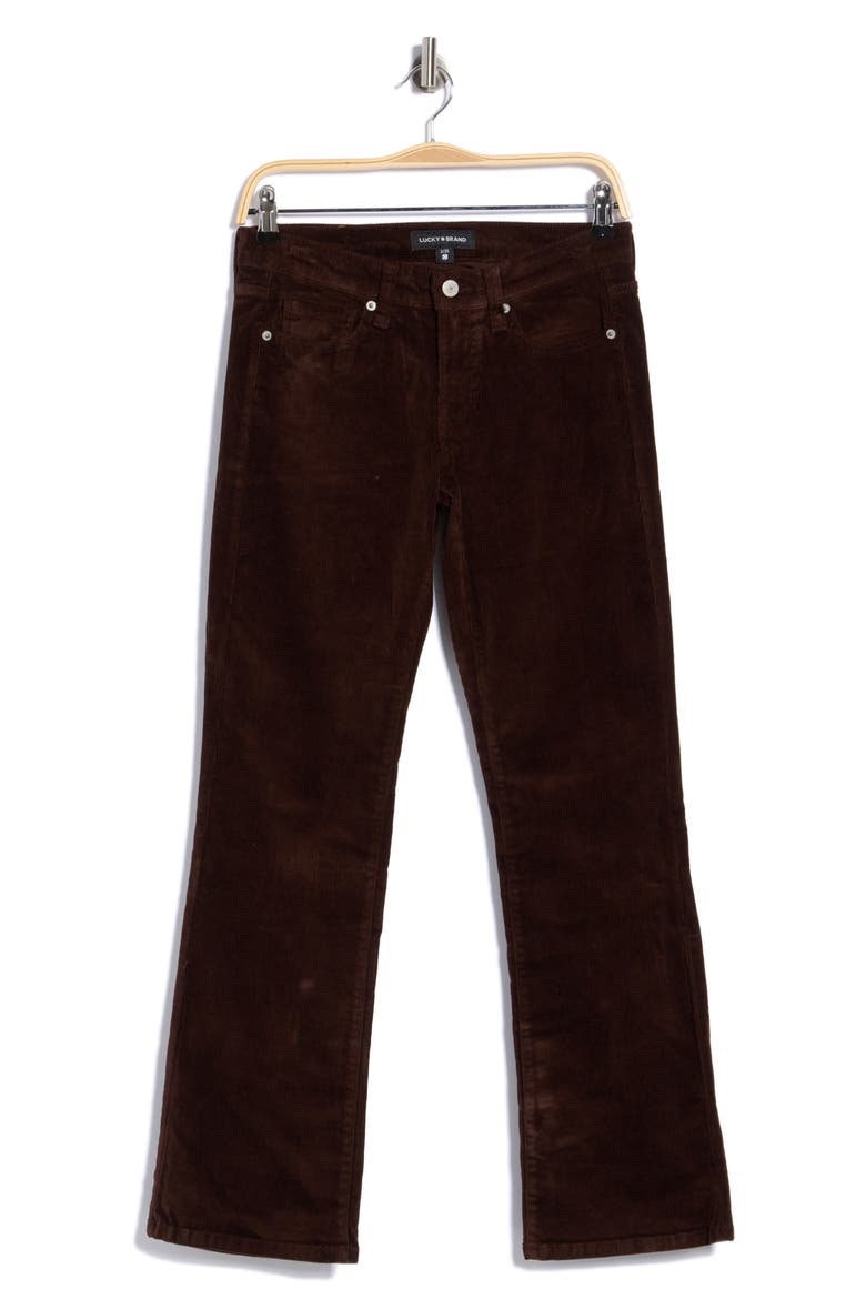 Mid Rise Corduroy Bootcut Jeans, Alternate, color, FLIRTATIOUS