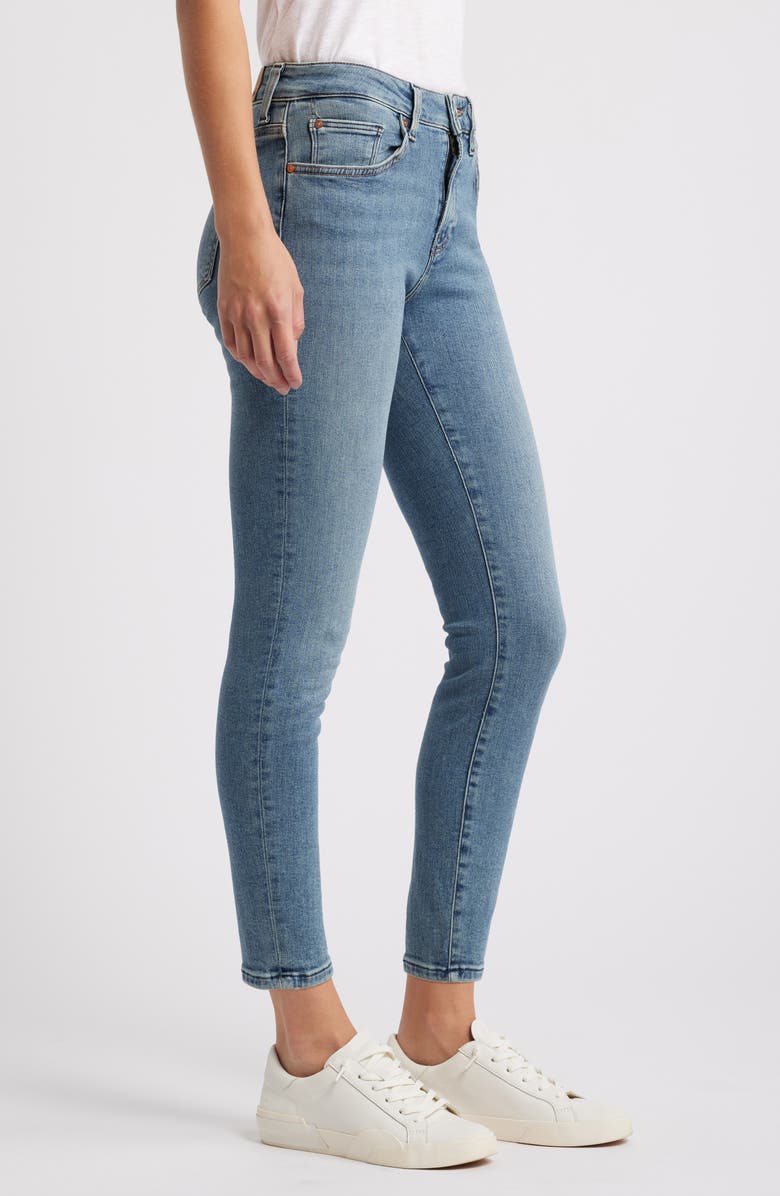 Mavi Jeans Tess High Waist Ankle Skinny Jeans, Alternate, color, 