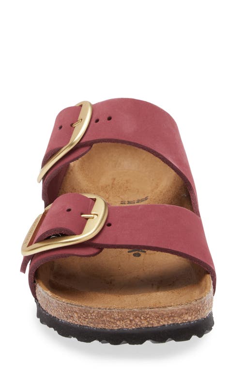 Birkenstock Arizona Big Buckle Slide Sandal In Purple