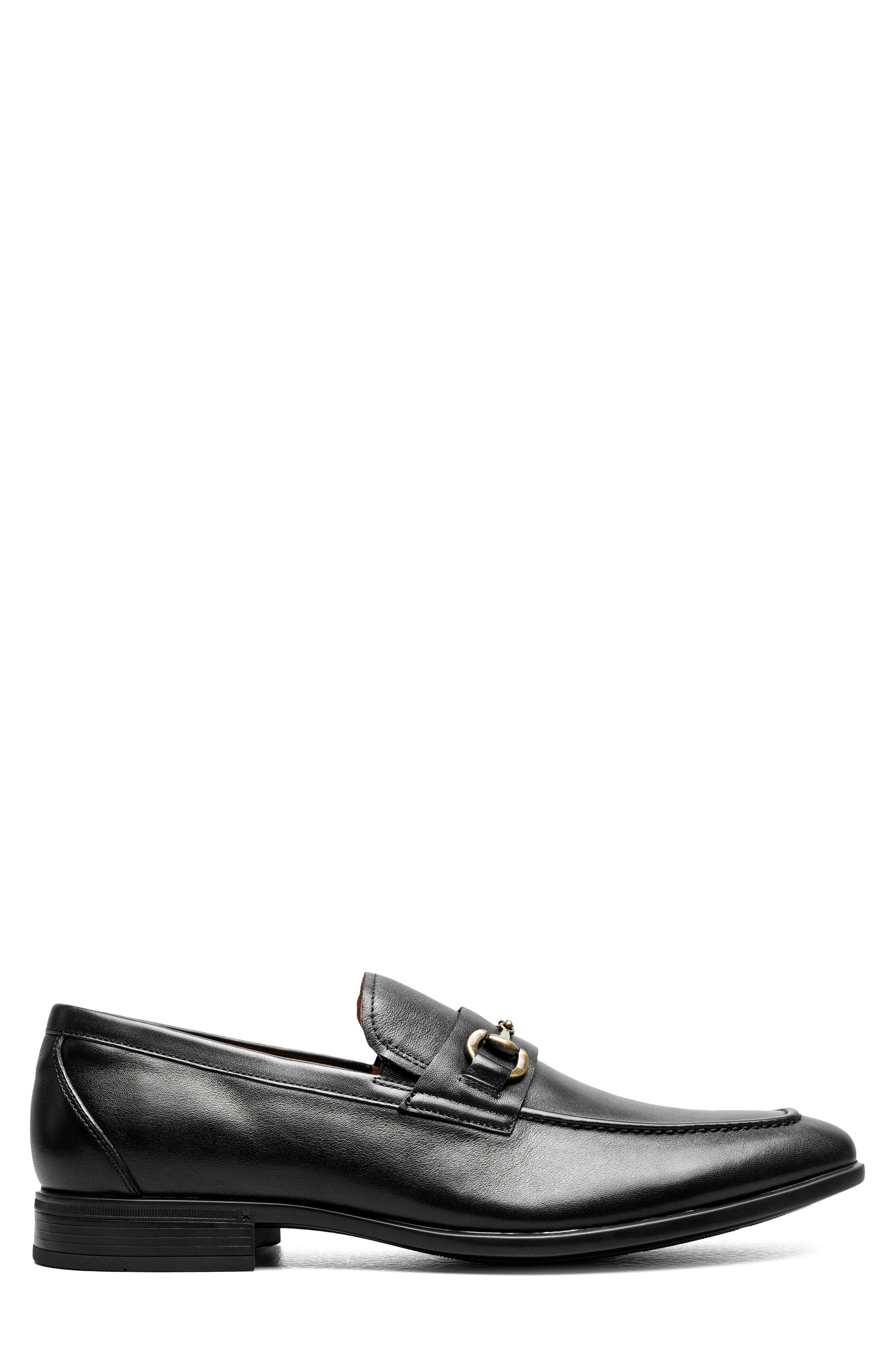 Florsheim Zaffiro Mock Toe Bit Loafer, Alternate, color, Black