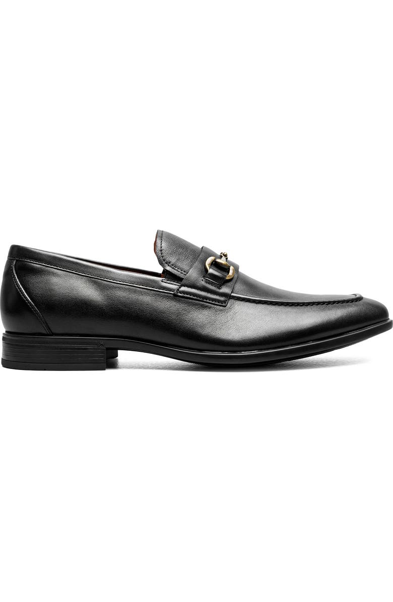 Florsheim Zaffiro Mock Toe Bit Loafer, Alternate, color, Black
