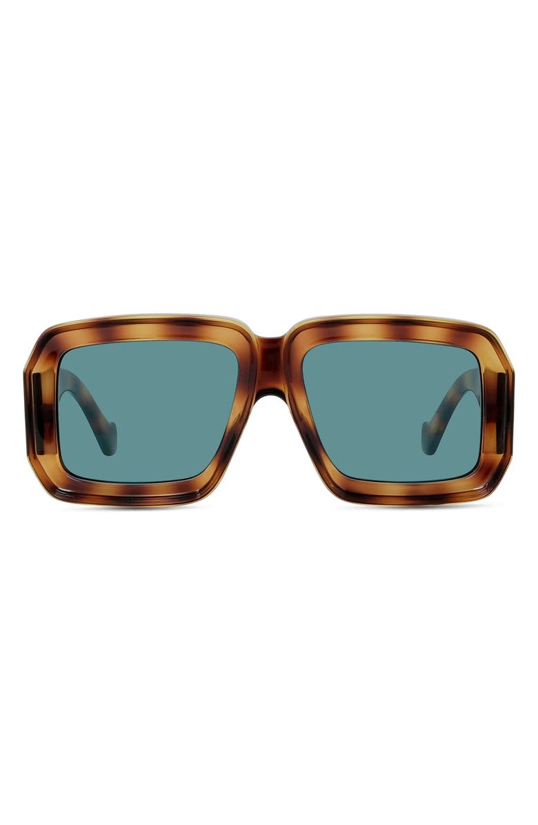 Loewe x Paula's Ibiza Dive In Mask 56mm Square Sunglasses, Main, color, 