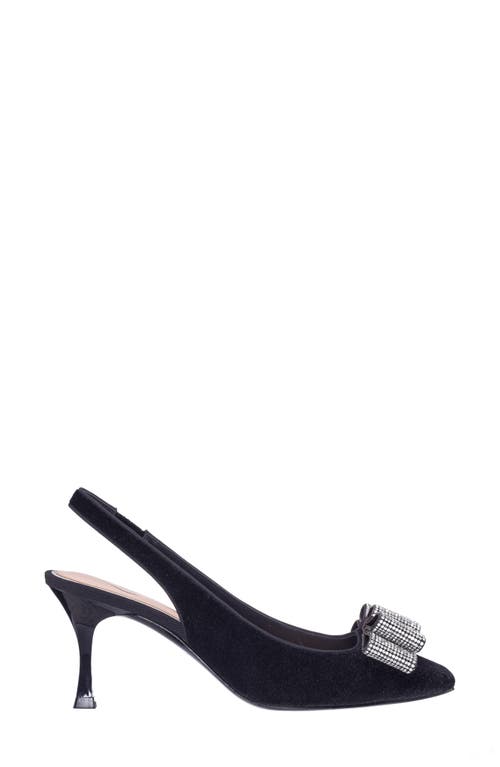 Nina Jolanda Slingback Pump In Black