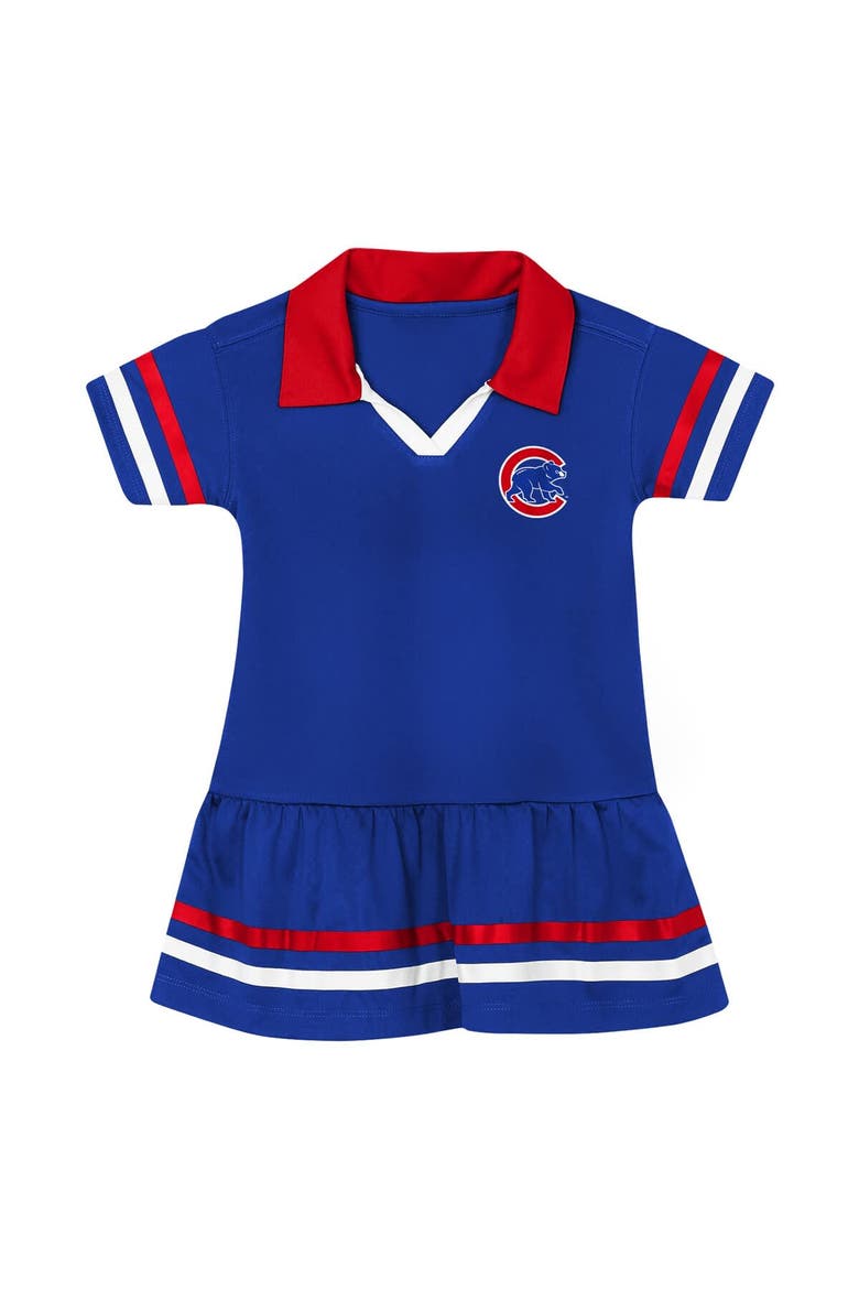 Preschool Outerstuff  Royal Chicago Cubs Big League Hit Dress, Alternate, color, Royal