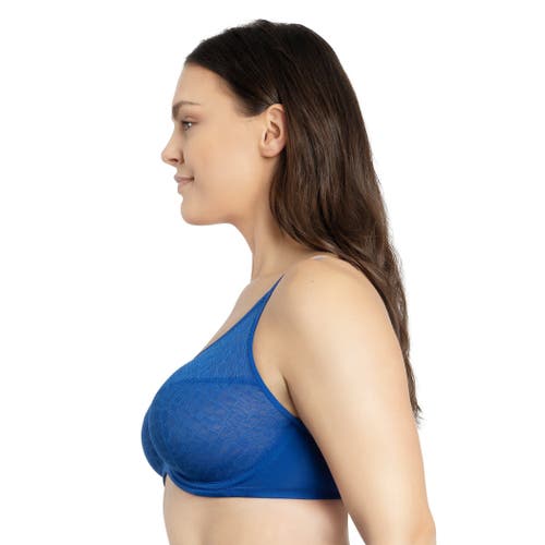 Shop Parfait Enora Minimizer Bra In Sapphire