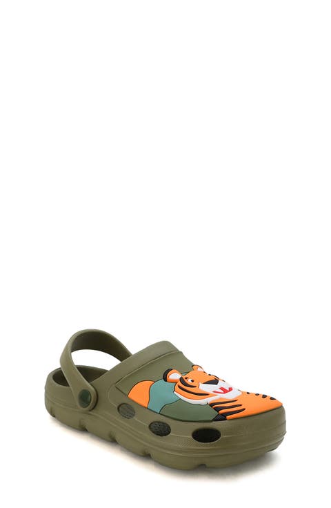 Kids' Tiger Platform Clog (Toddler, Little Kid & Big Kid)