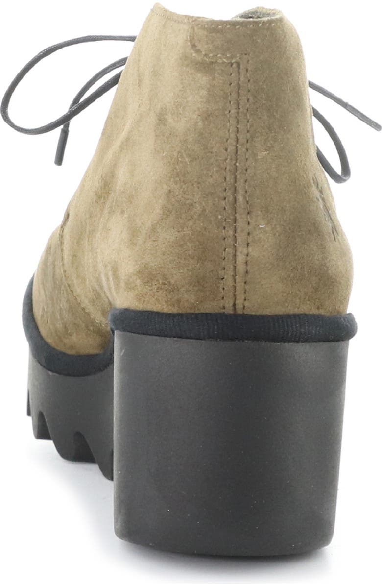 Fly London Brak Wedge Bootie, Alternate, color, Elephant Brown