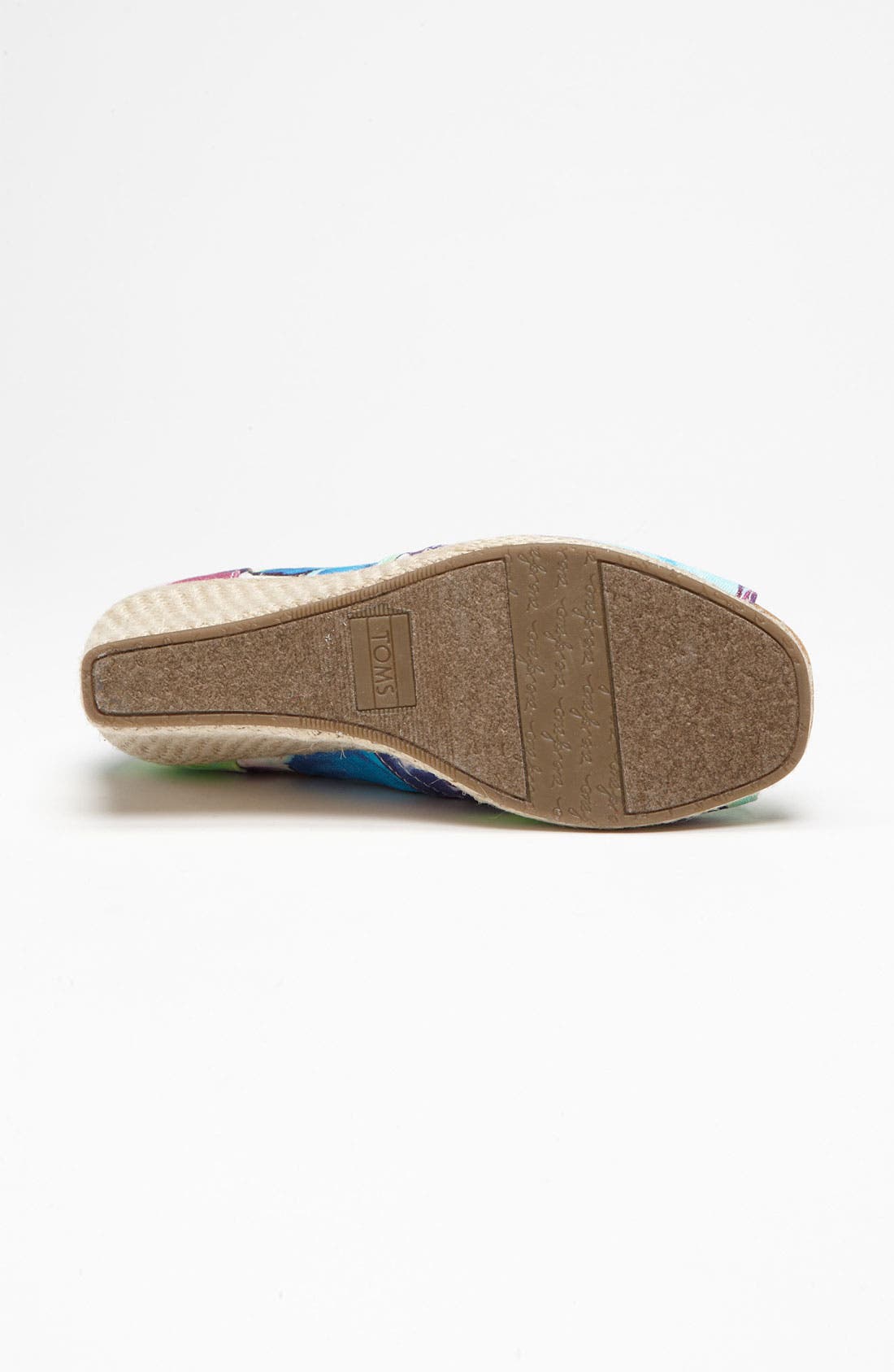 TOMS 'Corbel' Wedge, Alternate, color, 