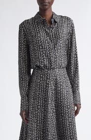Altuzarra Chika Silk Twill Button-Up Shirt