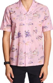 PAISLEY & GRAY Cotton Camp Shirt