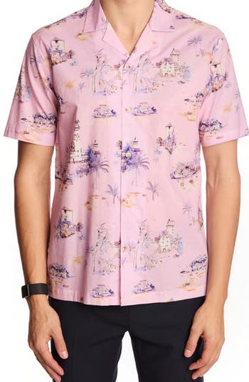Paisley & Gray Cotton Camp Shirt