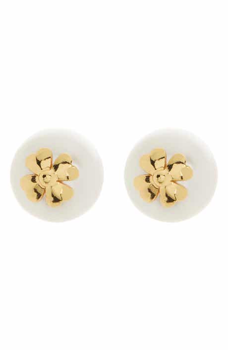 Kate Spade New York imitation pearl stud earrings