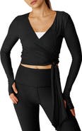 Beyond Yoga Featherweight Waist No Time Wrap Top