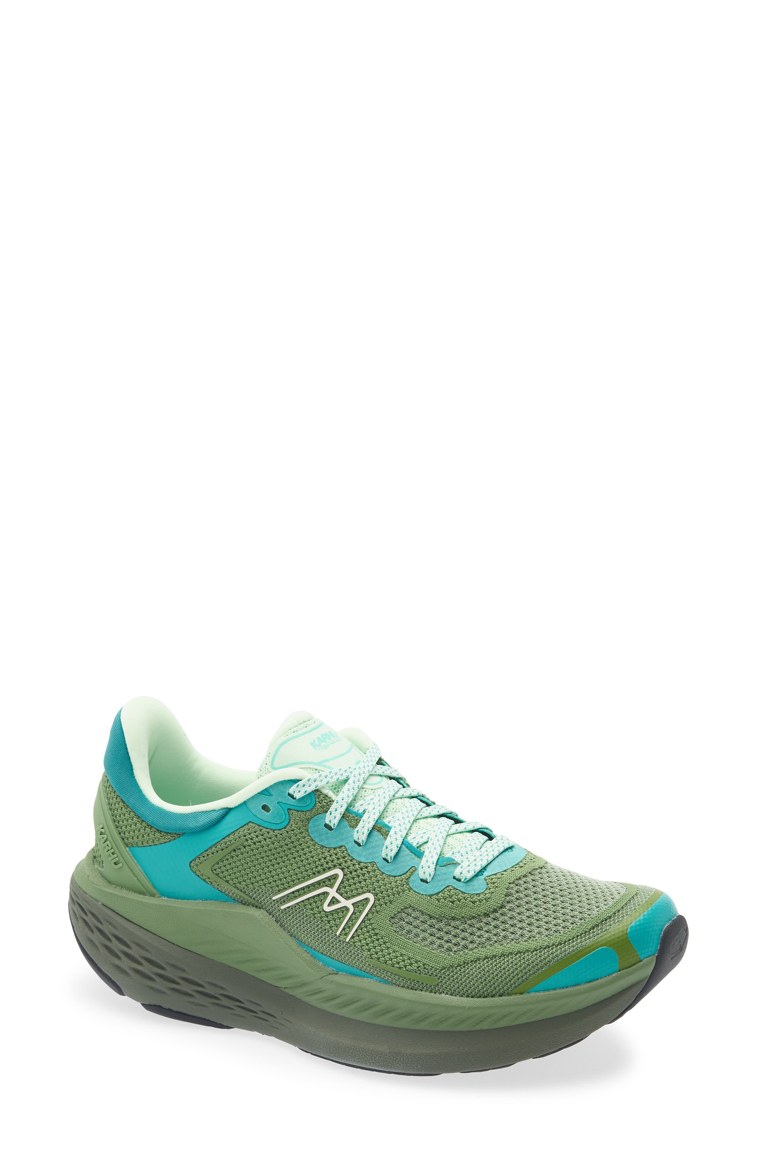 Mestari Run Running Shoe, Main, color, SALTED LIME / PATINA GREEN