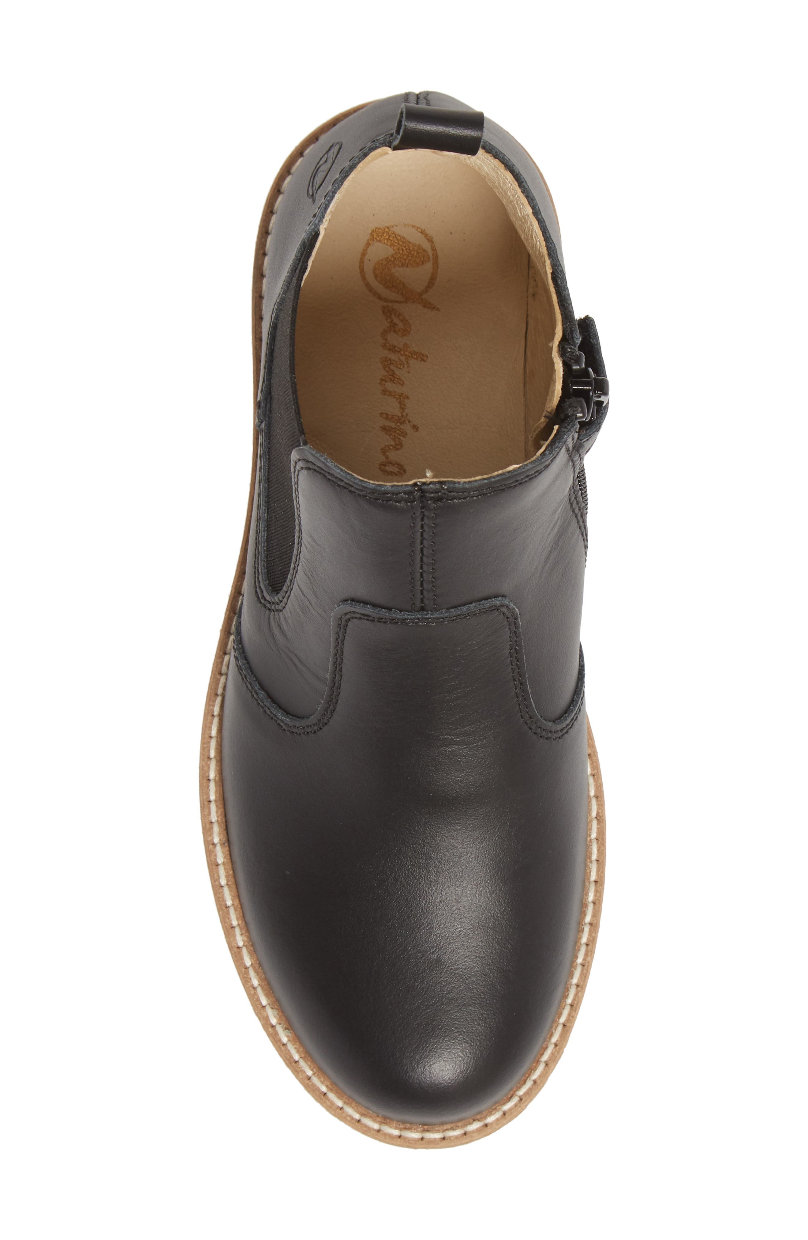 Naturino Arthur Chelsea Boot, Alternate, color, Nero