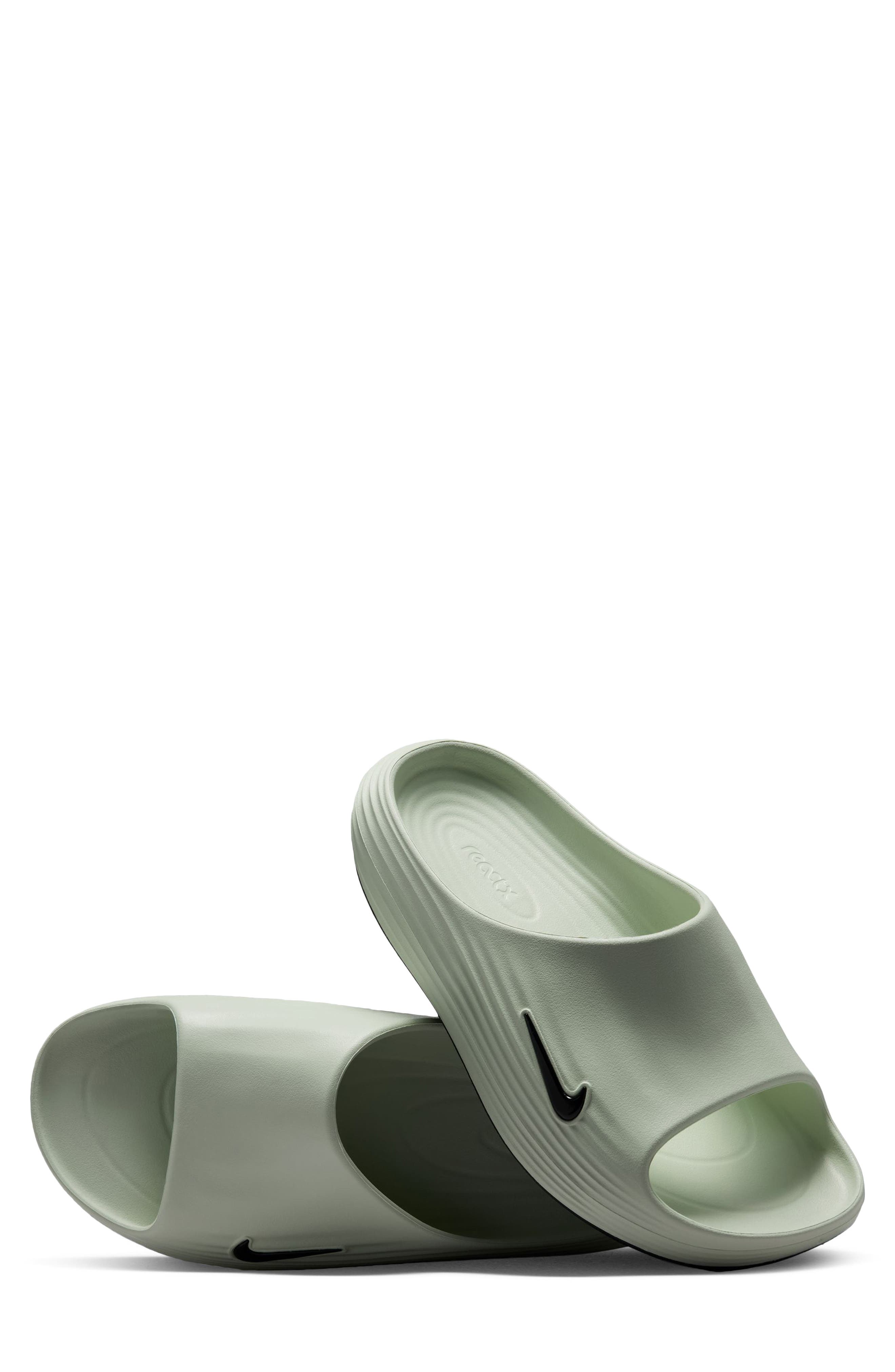 ReactX Rejuven8 Slide, Alternate, color, JADE AURA/ BLACK