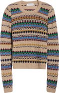 Dries Van Noten Tedd Wool Jacquard Sweater