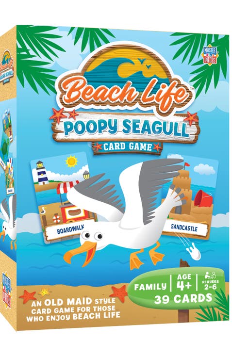 Beach Life - Poopy Seagull Card Game
