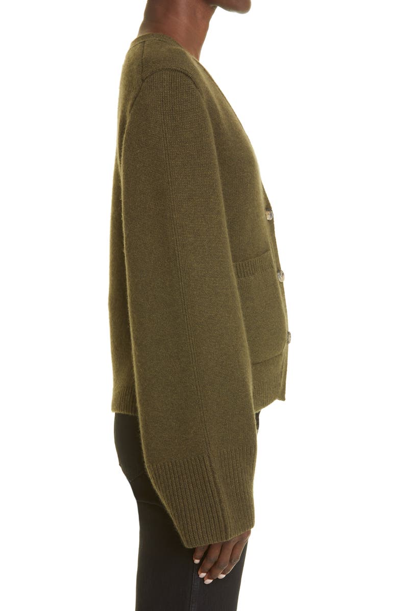 Khaite The Scarlet Cashmere Cardigan, Alternate, color,