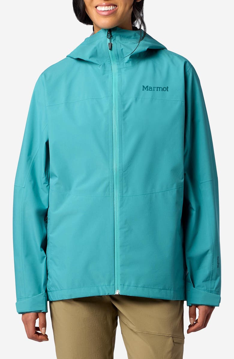 Marmot PreCip<sup>®</sup> Rain Jacket, Main, color, Galapagos Blue