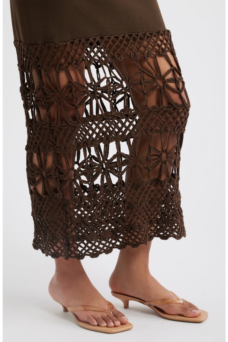 Nina Racerback Body-Con Dress, Alternate, color, BROWN