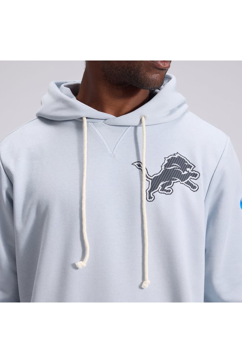 Men's Nike  Silver Detroit Lions 2026 Rivalries Collection Standard Issue Sideline Pullover Hoodie, Alternate, color, Silver