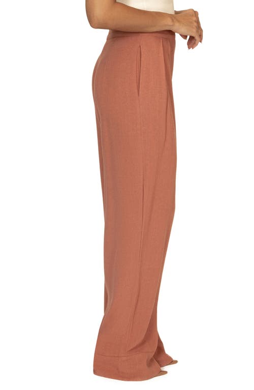 Jluxlabel Villa Views High Waist Pants In Red