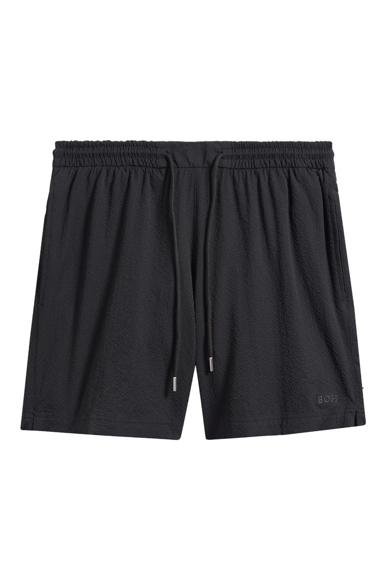 Relax Swim Trunks, Main, color, BLACK