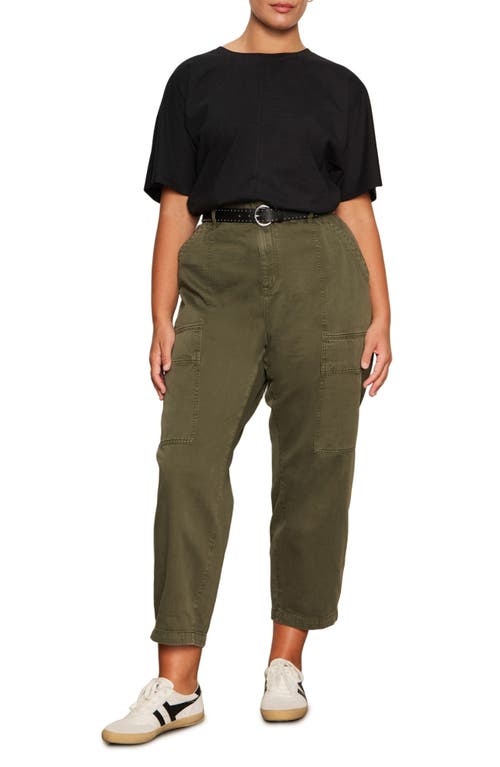 Sanctuary Dolman Sleeve Shirred Organic Cotton T-shirt In Black
