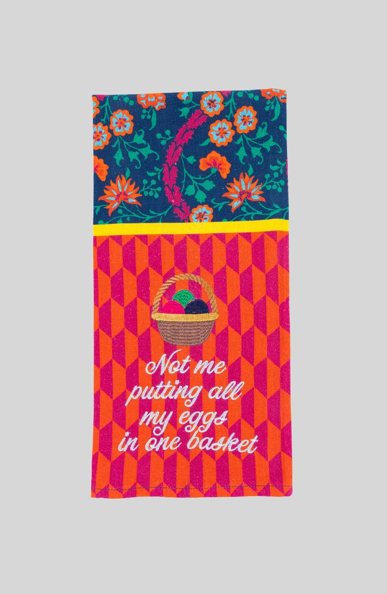 Furbish Eggs Basket Dish Towel, Main, color, Eggs Basket