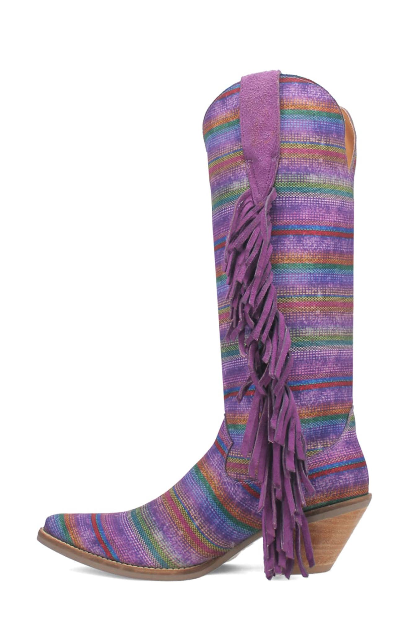 Dingo Hot Tamale Western Knee High Boot, Alternate, color, 