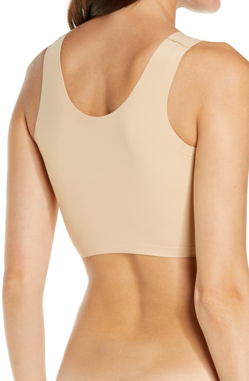True & Co. True Body Lift Wireless Bra In Desert