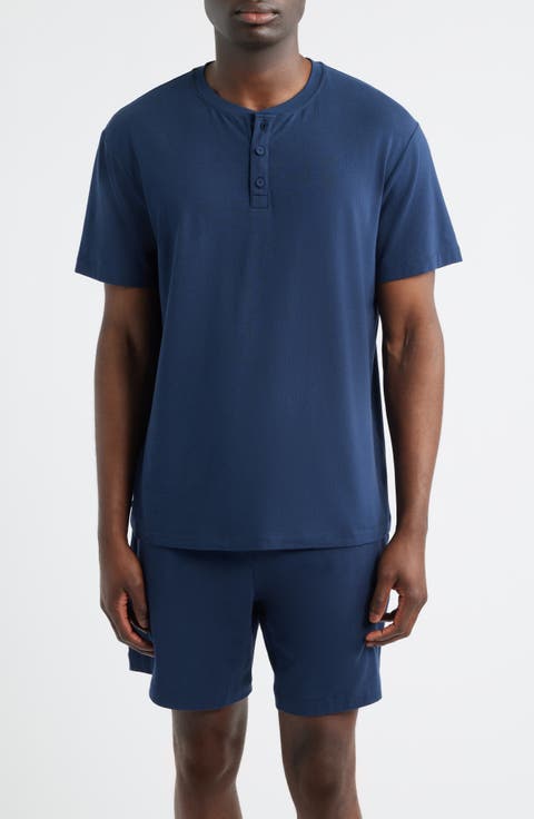 Slumberknit Henley Pajama T-Shirt