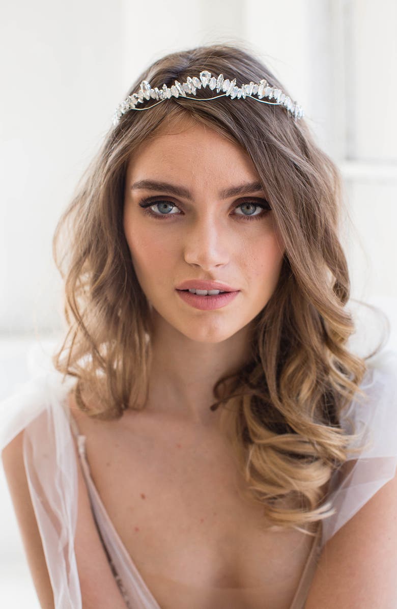 Brides & Hairpins Delphina Crown, Alternate, color, 