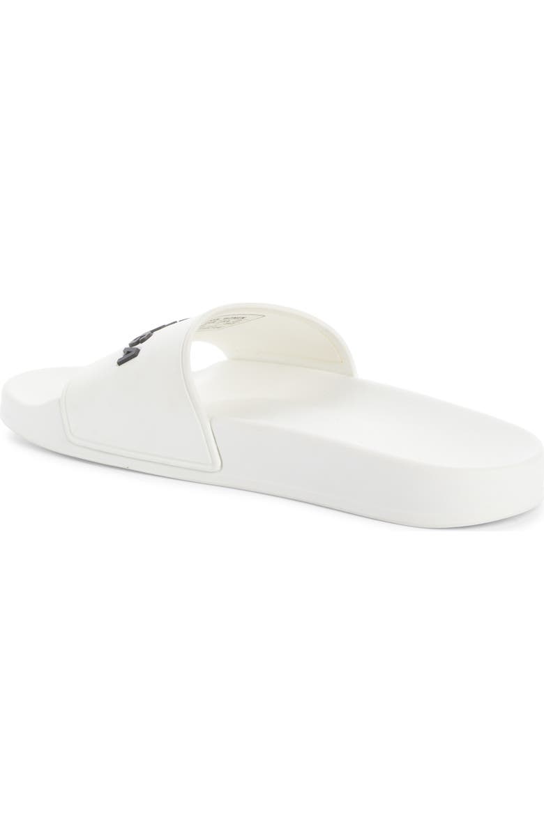 Balenciaga Logo Pool Slide Sandal, Alternate, color,