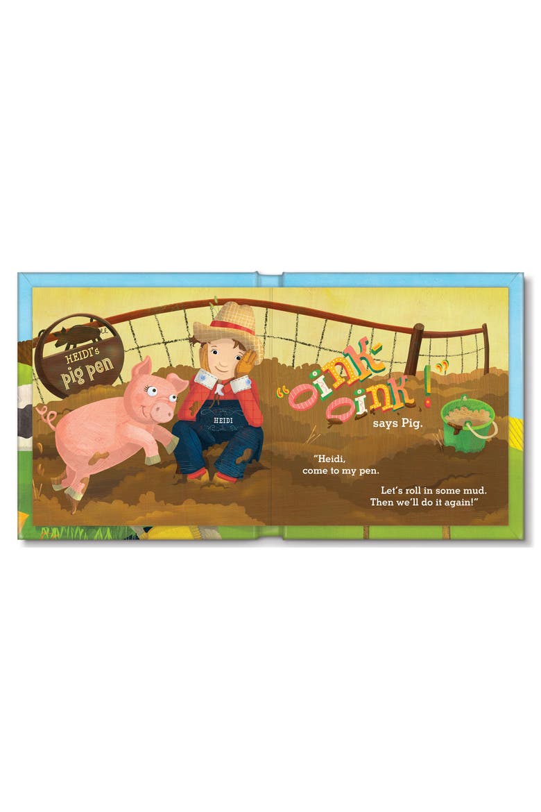 'Farm Friends' Personalized Book, Alternate, color, GIRL