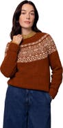 Celtic & Co. Donegal Fair Isle Yoke Sweater