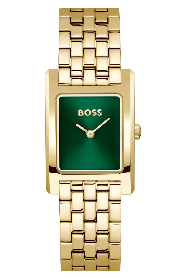 Lucy Bracelet Watch, 23mm, Main, color, GREEN